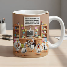 Load image into Gallery viewer, Silly Goose Coworker Mug - Personalized Gift for Fun-loving Colleagues Coffee Mug PopCulturePrints
