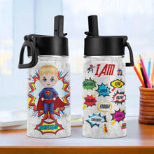 Load image into Gallery viewer, Superhero Personalized Kids Tumbler Tumbler Cup PopCulturePrints
