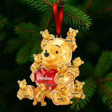 Load image into Gallery viewer, Special Love From Grandkids Ornament - A Personalized Gift for Grandma Ornament PopCulturePrints
