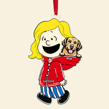 Load image into Gallery viewer, Custom Christmas Ornament for Pet Lovers - Personalized with Your Dog&#39;s Name
