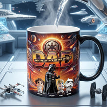 Load image into Gallery viewer, “Every Dad is a Star!” - Dad's Mischievous Mini Versions Magic Mug - Personalized Gift for Dads, Grandpas, and Any Father Figure Coffee Mug PopCulturePrints
