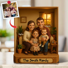 Load image into Gallery viewer, Capture Memories with Personalized Custom Photo Gifts - Family Acrylic Plaque Shaped Plaques PopCulturePrints
