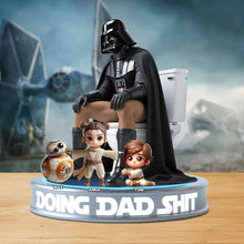 Load image into Gallery viewer, &quot;Doing Dad Shit&quot; - Funny Warrior Acrylic Plaque - Personalized Gift for Dad, Grandpa, and Father&#39;s Day. Shaped Plaques PopCulturePrints
