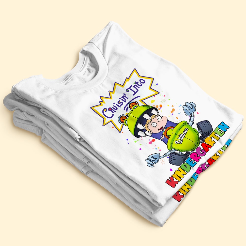 Personalized Kindergarten Cruisin' T-Shirt for Kids