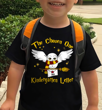 Load image into Gallery viewer, Personalized Kindergarten Acceptance T-Shirt - The Chosen One
