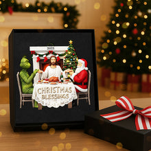 Load image into Gallery viewer, Christmas Blessings - Personalized Gifts For Christians - Unique Christmas Ornament Ornament PopCulturePrints
