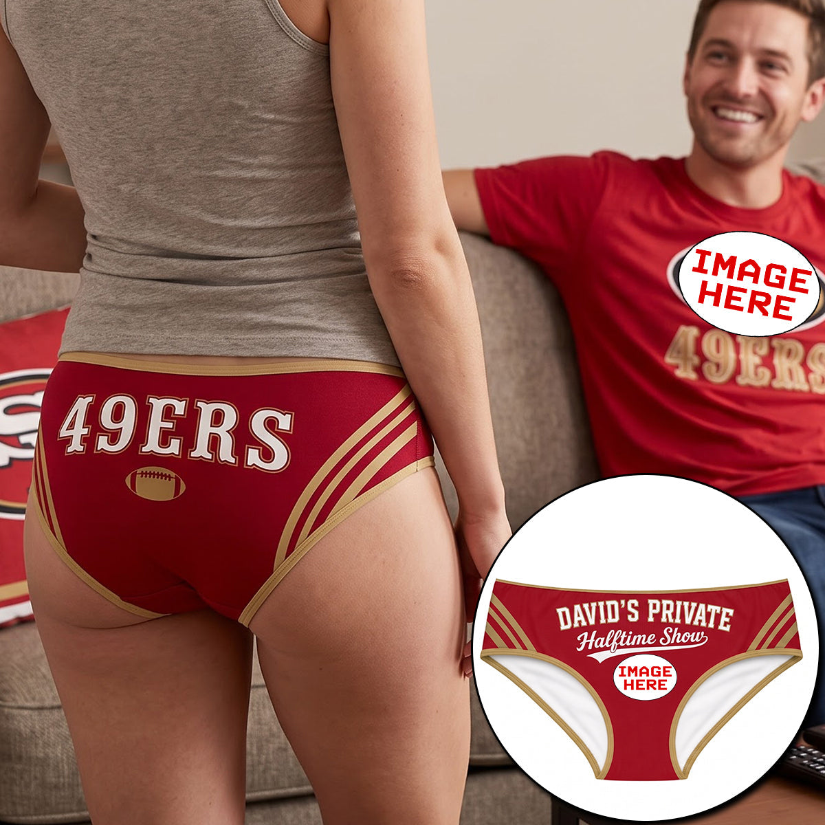 Athletic Style Women's Briefs - Personalized Gift For Sport Lovers 01HUTN040926 Boxer Briefs PopCulturePrints
