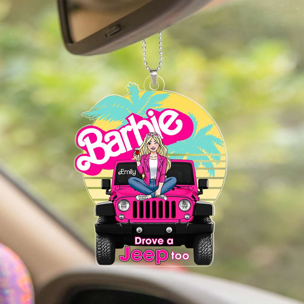 Customizable Couple Car Hanging Ornament - Drive Safe, I Need You Tonight