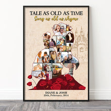 Load image into Gallery viewer, Fairytale Love Story Personalized Canvas for Couples - Valentine's Day Gifts Poster &amp; Canvas PopCulturePrints
