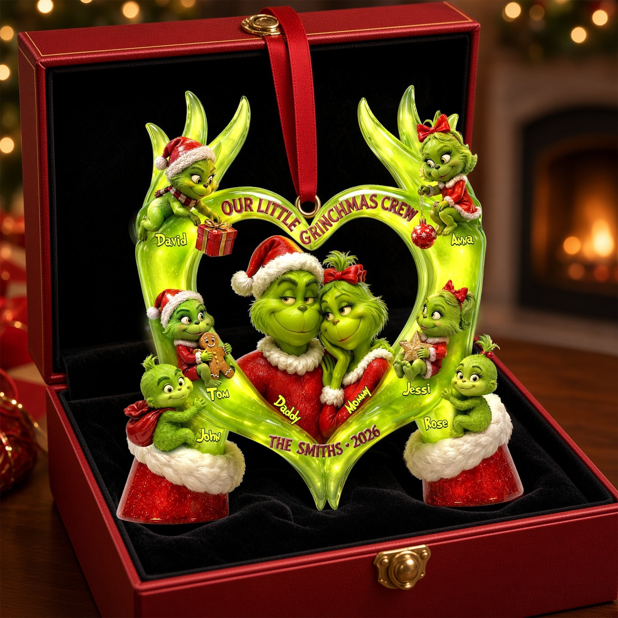 Little Mischief Christmas Ornament - Personalized Gifts For Family 05PALU020926 Ornament PopCulturePrints