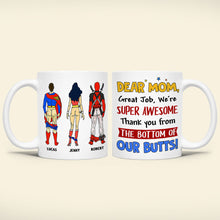 Load image into Gallery viewer, Funny Personalized Superhero Mug for Mom Coffee Mug PopCulturePrints
