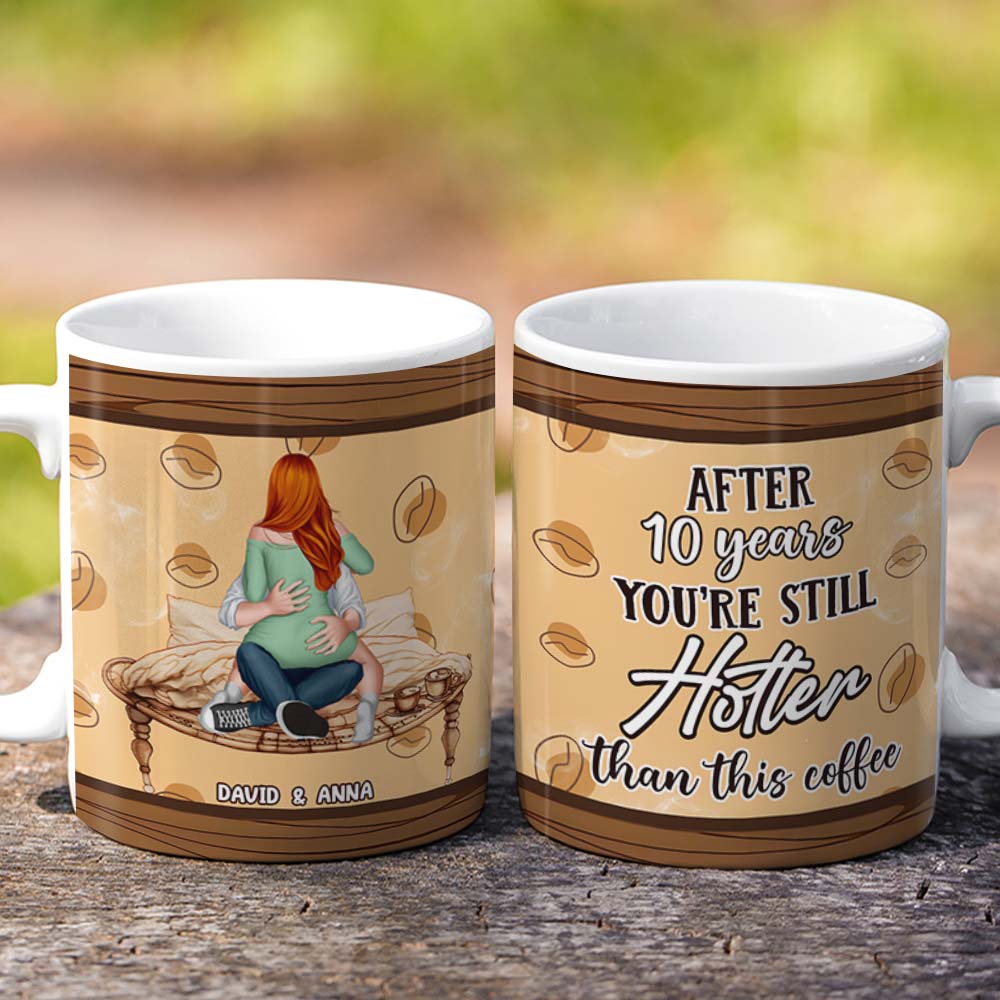 Personalized Couple Coffee Mug - You're Still Hotter Than This Coffee Coffee Mug PopCulturePrints