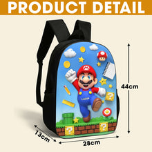 Load image into Gallery viewer, Fun and Adventure Await - Cute Character School Bag - Personalized Gifts for Kids Backpack PopCulturePrints
