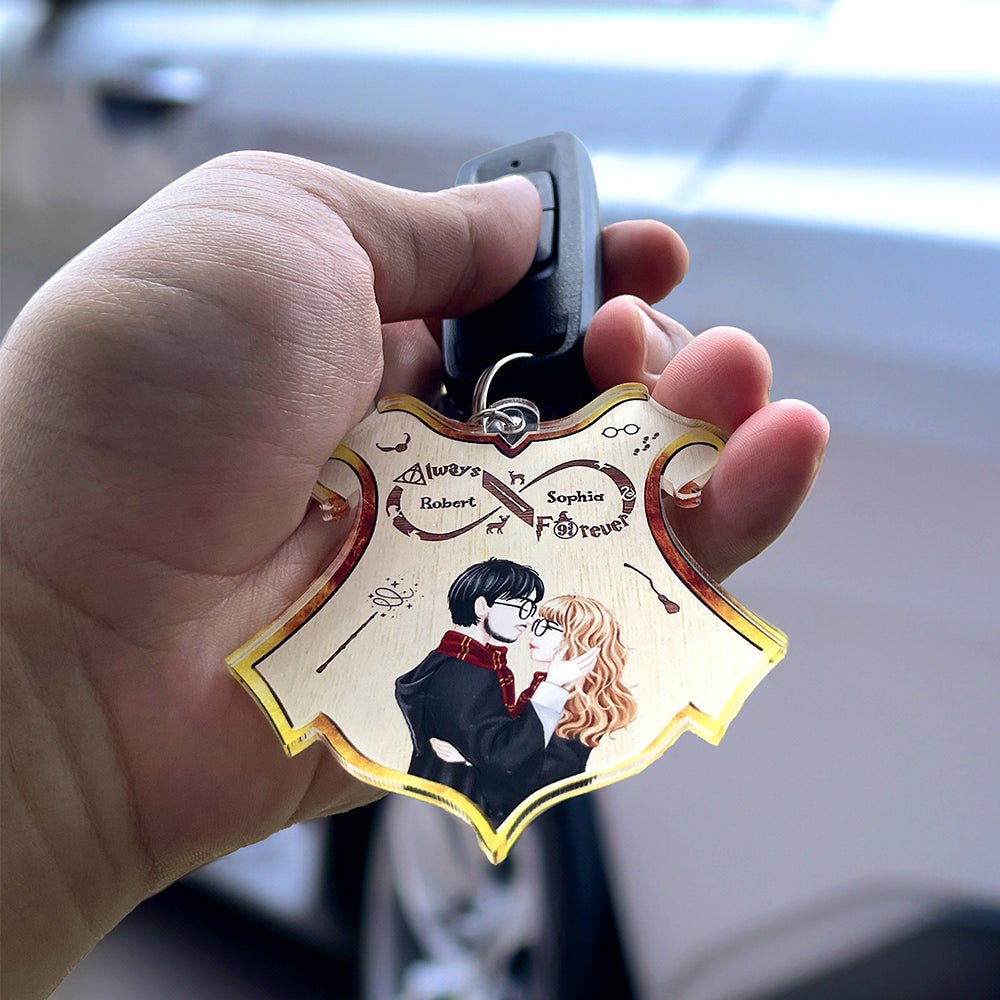 Customizable Magic Love Keychain