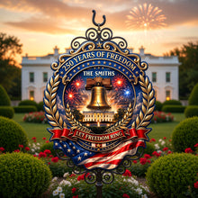 Load image into Gallery viewer, 250 Years Of Freedom - Personalized Acrylic Sign for Family Acrylic Sign PopCulturePrints
