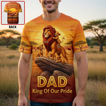 Load image into Gallery viewer, Daddy - King Of Our Pride - Personalized Gifts for Dad AOP Products PopCulturePrints
