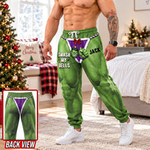 Load image into Gallery viewer, Smash My Bells - Funny Super Strength Sweatpants - Personalized Custom Gifts for Friends and Family
