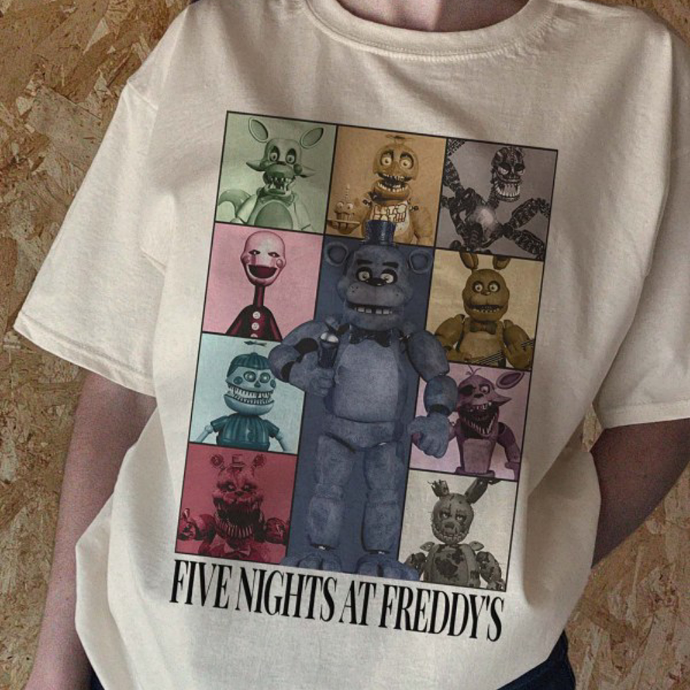 Five Nights at Freddy's Horror Fans Halloween T-Shirt