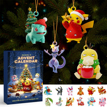 Load image into Gallery viewer, “Unwrap the Magic of Christmas!” - Holiday Fun Advent Calendar Blind Box - Personalized Gift for Pokémon Fans, Kids &amp; Collectors Advent Calendar PopCulturePrints
