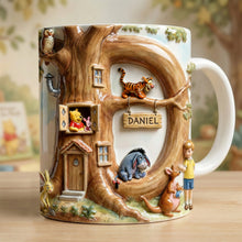 Load image into Gallery viewer, Bring Joy to Your Loved Ones with Our Cute Tree House Alphabet Initial Letter Coffee Mug - Personalized Gifts Coffee Mug PopCulturePrints
