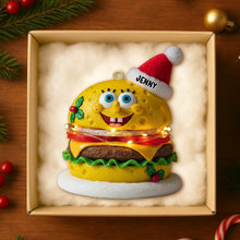 Load image into Gallery viewer, &quot;Savor the Joy this Christmas!&quot; - Cute Characters Acrylic Ornament - Personalized Gift for Friends, Family &amp; Loved Ones Ornament PopCulturePrints
