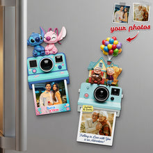 Load image into Gallery viewer, Capture Your Love – Couple Polaroid Fridge Magnet - Custom Personalized Gift for Couples Fridge Magnet PopCulturePrints
