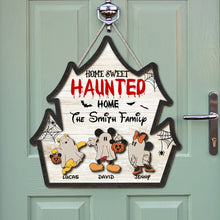 Load image into Gallery viewer, Personalized Haunted Halloween Wall Decor - Disney Inspired
