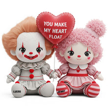 Load image into Gallery viewer, "You Make My Heart Float" - Custom Shape Pillow - Personalized Gift for Couples, Friends, and Loved Ones Pillow PopCulturePrints
