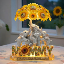 Load image into Gallery viewer, "Best Mom in the Pride Lands" - Personalized Suncatcher Ornament - Custom Gift for Moms, Children, and Special Occasions Light Box PopCulturePrints
