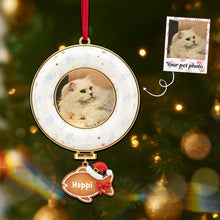 Load image into Gallery viewer, “Celebrate Your Furry Friend” - Personalized Acrylic Ornament for Pet Lovers Ornament PopCulturePrints
