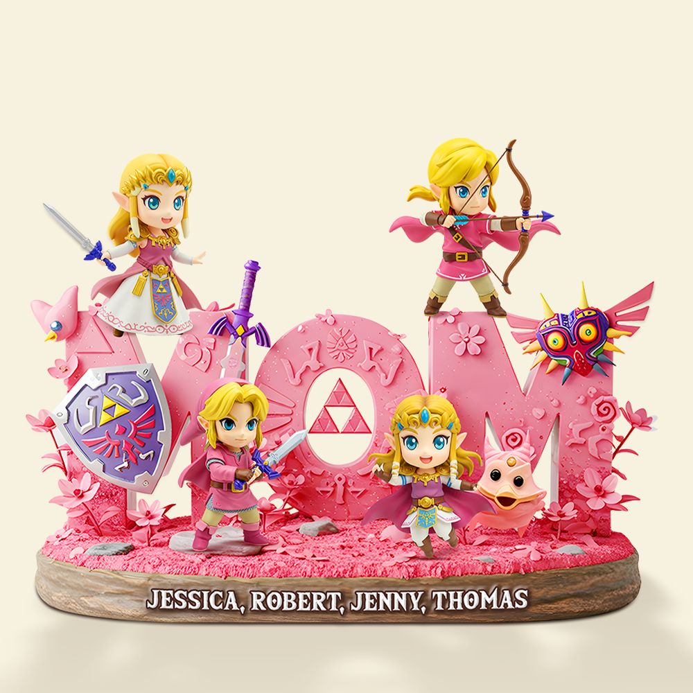 "Adventure Awaits: A Celebration of Motherhood" - Personalized Adventure Mom Acrylic Plaque, Gift for Mom and Grandma Shaped Plaques PopCulturePrints