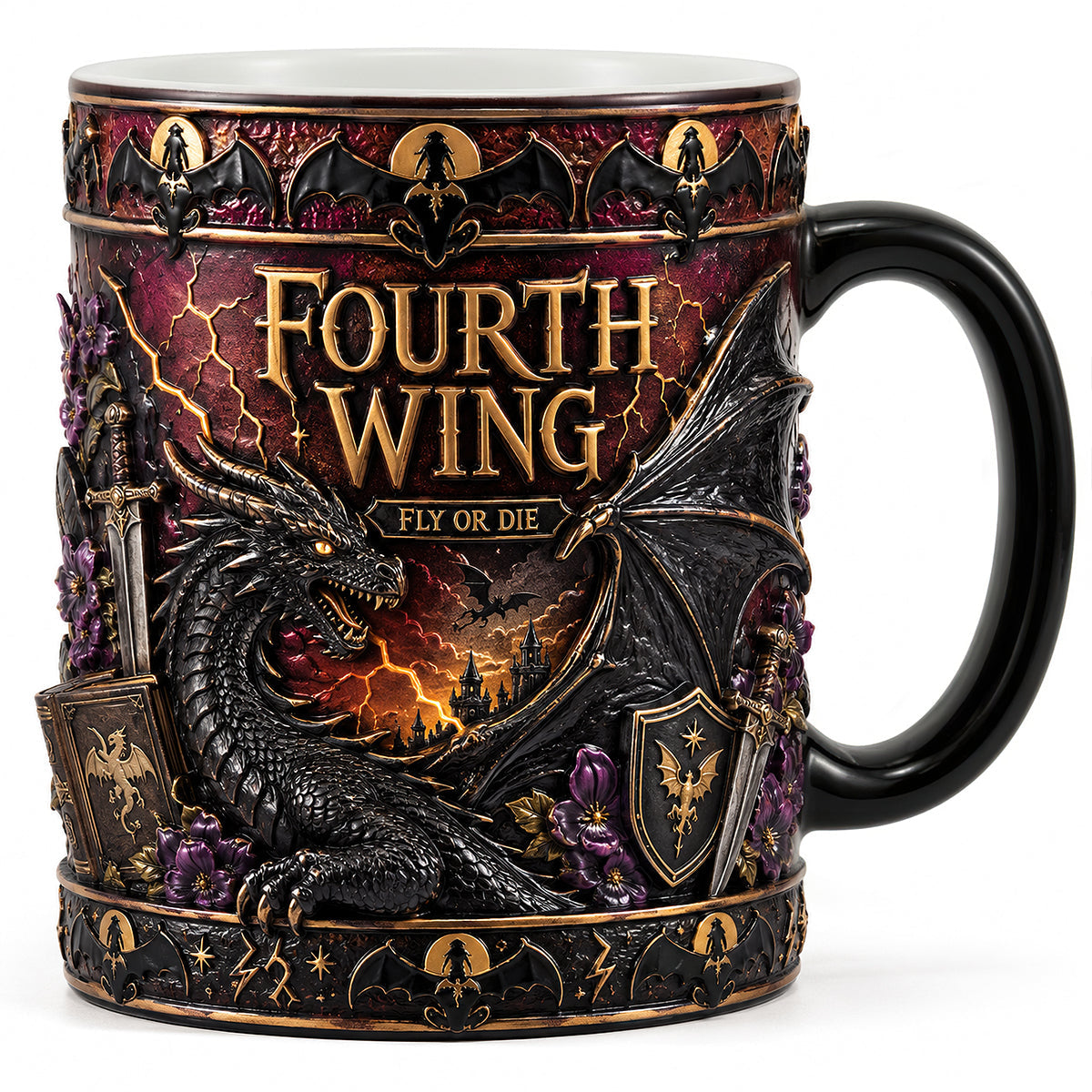 “Unleash Your Imagination” - Epic Fantasy Magic Coffee Mug - Personalized Gift for Book Lovers