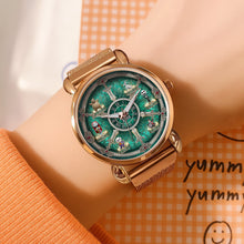 Load image into Gallery viewer, Embrace the Dark: Gothic Characters Quartz Watch - Personalized Gift for Horror Lovers Quartz Watch PopCulturePrints
