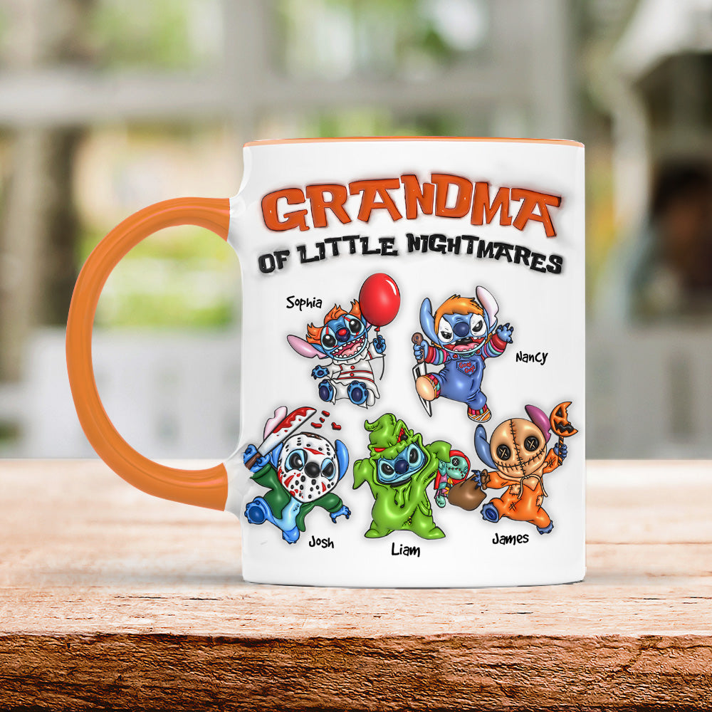 Grandma of Little Nightmares Personalized Accent Mug Coffee Mug PopCulturePrints