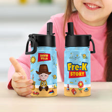 Load image into Gallery viewer, Personalized Pre-K Story Tumbler for Kids Kid Tumbler PopCulturePrints
