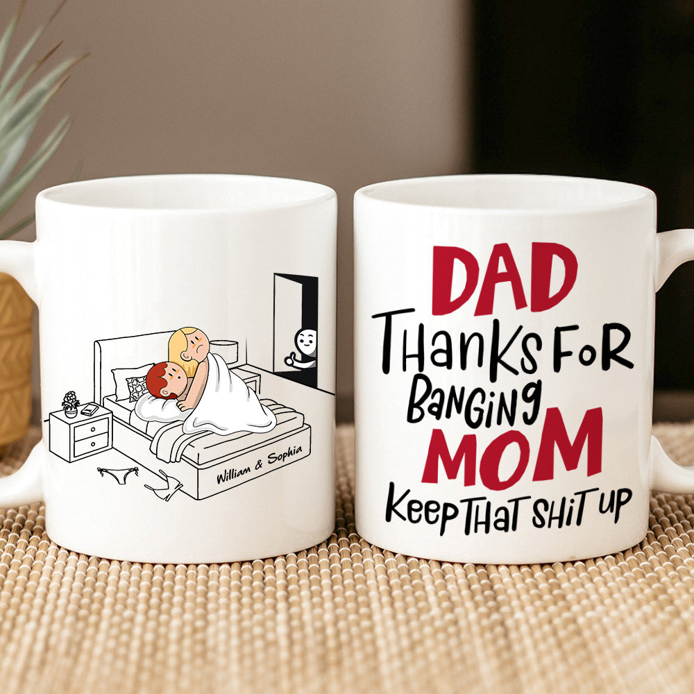 Funny Personalized Couple Coffee Mug - Perfect Gift for Relationships Coffee Mug PopCulturePrints