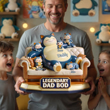 Load image into Gallery viewer, "Celebrate Legendary Dad Moments with Personalized Touch" - Legend Dad Acrylic Plaque, Custom Gift for Dads, Grandpas, and Father's Day Shaped Plaques PopCulturePrints
