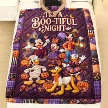 Load image into Gallery viewer, It's a Boo-tiful Night Blanket - Personalized Halloween Gift for Kids and Families

