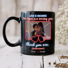 Load image into Gallery viewer, Personalized Love Mug - Love Is Knowing I&#39;m Right Coffee Mug PopCulturePrints
