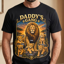 Load image into Gallery viewer, “Join the Pride!” - Daddy's Gang Shirt - Personalized Gifts for Dads, Grandpas &amp; More Shirts PopCulturePrints
