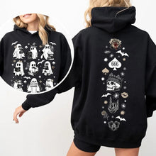 Load image into Gallery viewer, “Boo-ks and Spirits Unite!” - Bookish Ghosts Shirt - Custom Gift for Book Lovers Shirts PopCulturePrints
