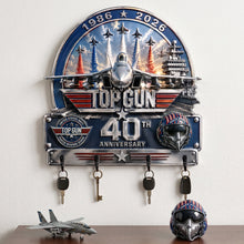 Load image into Gallery viewer, Fly High with Style: Sky Commander Key Hanger - Personalized Gift for Top Gun Fans
