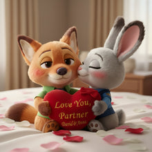 Load image into Gallery viewer, Love You, Partner - Personalized Coworker Couple Pillow Pillow PopCulturePrints

