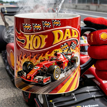 Load image into Gallery viewer, “Speed into Fun with Smokin' Fast Dad!” - Personalized Magic Mug for Dads, Grandpas, and More Coffee Mug PopCulturePrints
