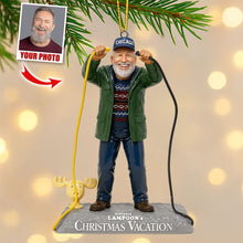 Load image into Gallery viewer, Bring Joy This Christmas - Custom Funny Ornament for Loved Ones Ornament PopCulturePrints

