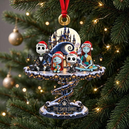 Spooky Christmas Ornament - Personalized Gifts For Family 03ohdh141026 Ornament PopCulturePrints