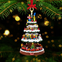 Load image into Gallery viewer, &quot;Celebrate the Holidays with a Touch of Fun!&quot; - Personalized Christmas Ornament for Cartoon Fans Ornament PopCulturePrints
