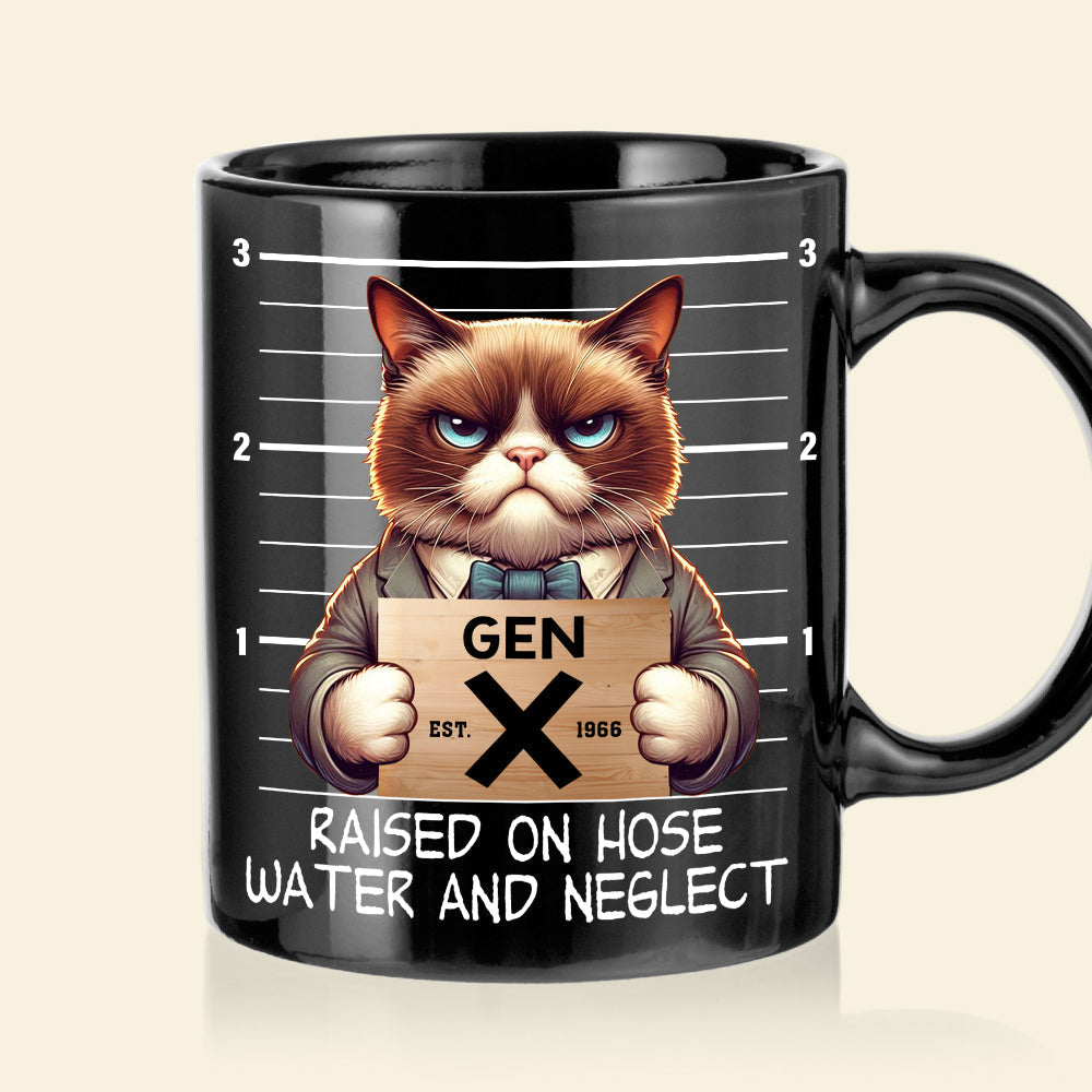 Gen X Zodiac Animal Mug - Personalized Coffee Cup Coffee Mug PopCulturePrints