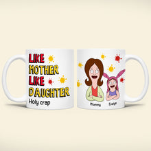 Load image into Gallery viewer, &quot;Like Mother, Like Son&quot; - Personalized Funny Mug for Mom, Gift for Mother&#39;s Day, Grandma, and More Coffee Mug PopCulturePrints
