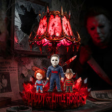 Load image into Gallery viewer, “Embrace the Spooky Spirit!” - Personalized Acrylic Light Box for Horror-loving Dads Light Box PopCulturePrints
